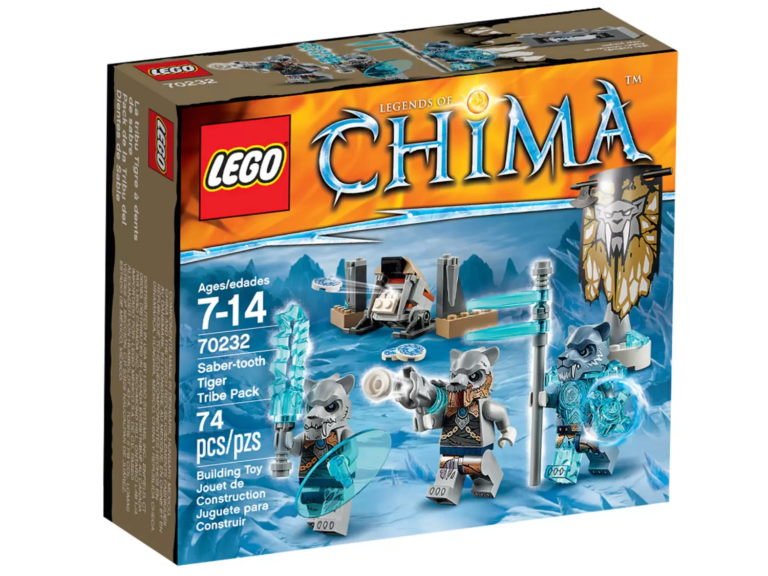 LEGO Legends of Chima - Saber Tooth Tiger Tribe Pack