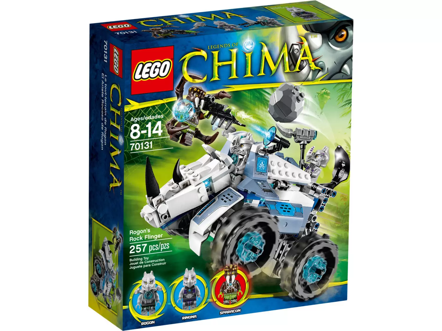 LEGO Legends of Chima - Le Char Bouclier De Rogon