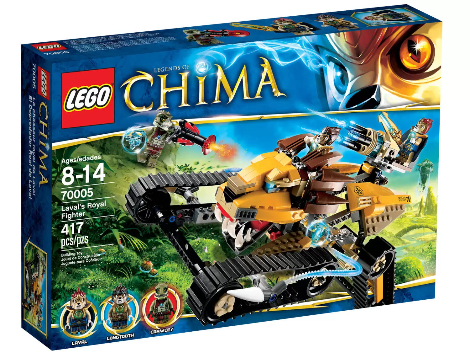 LEGO Legends of Chima - Le Chasseur Royal de Laval