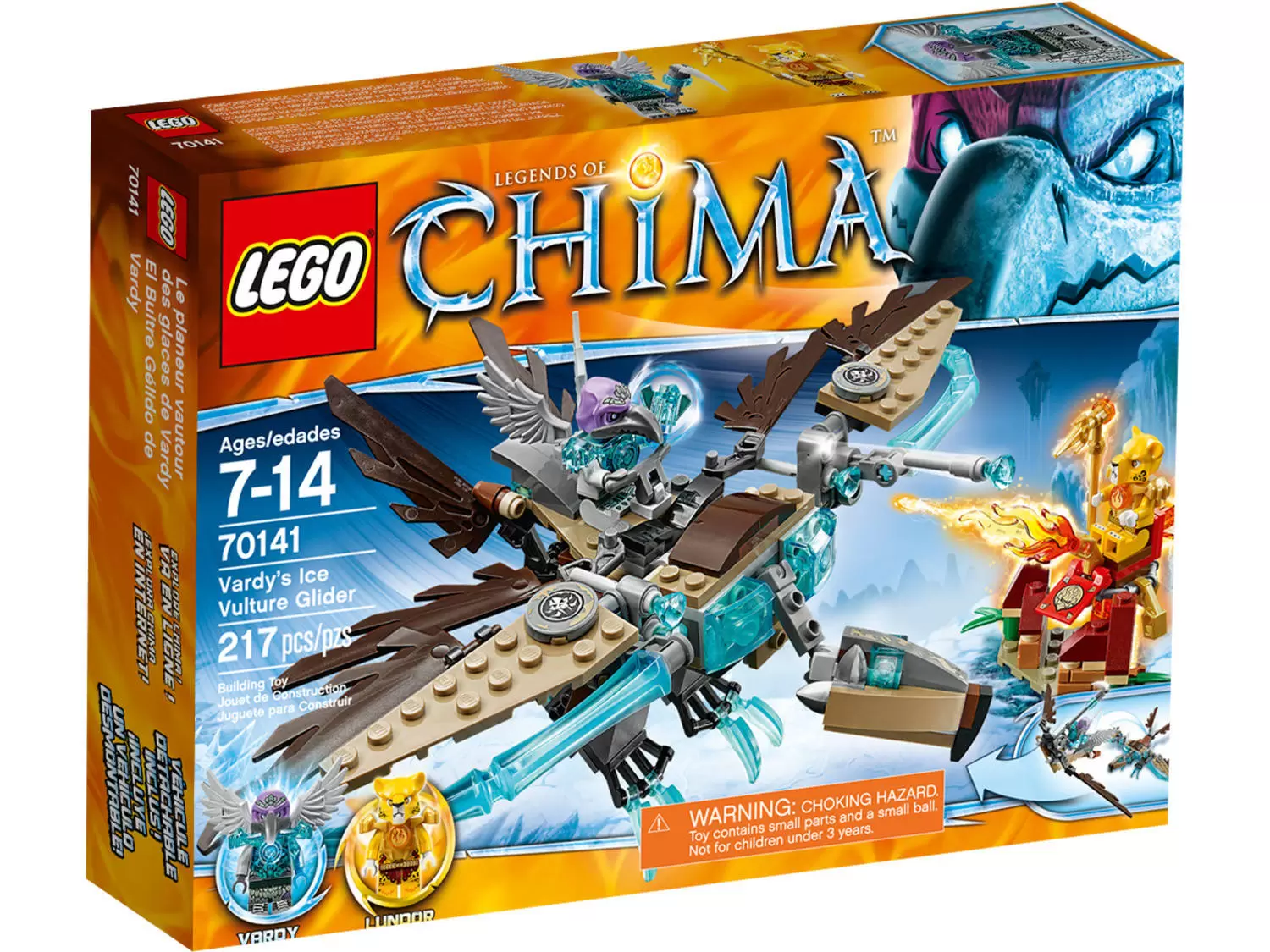 LEGO Legends of Chima - Le Planeur Vautour Des Glaces