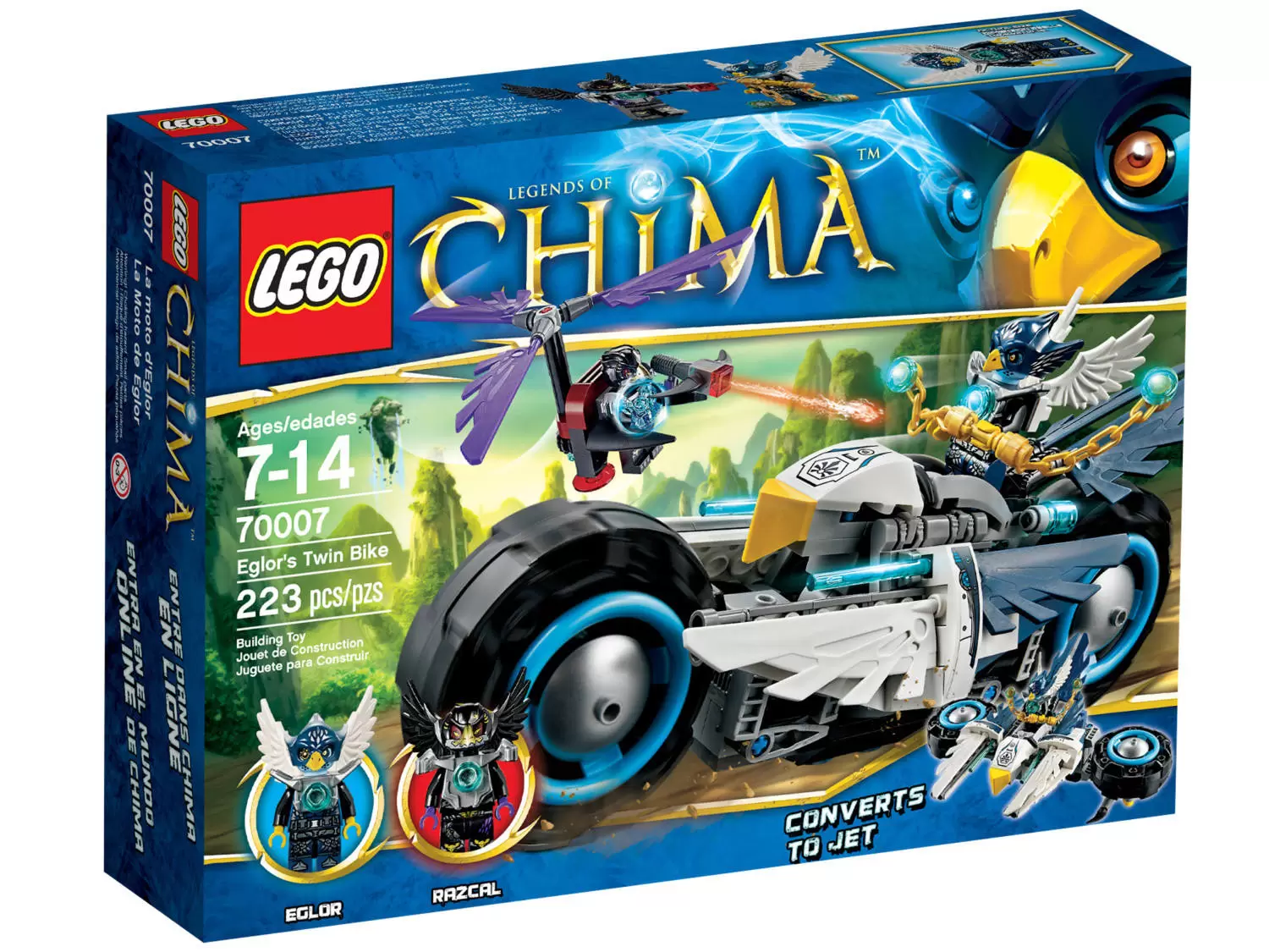 LEGO Legends of Chima - Le Roadster d\'Eglor