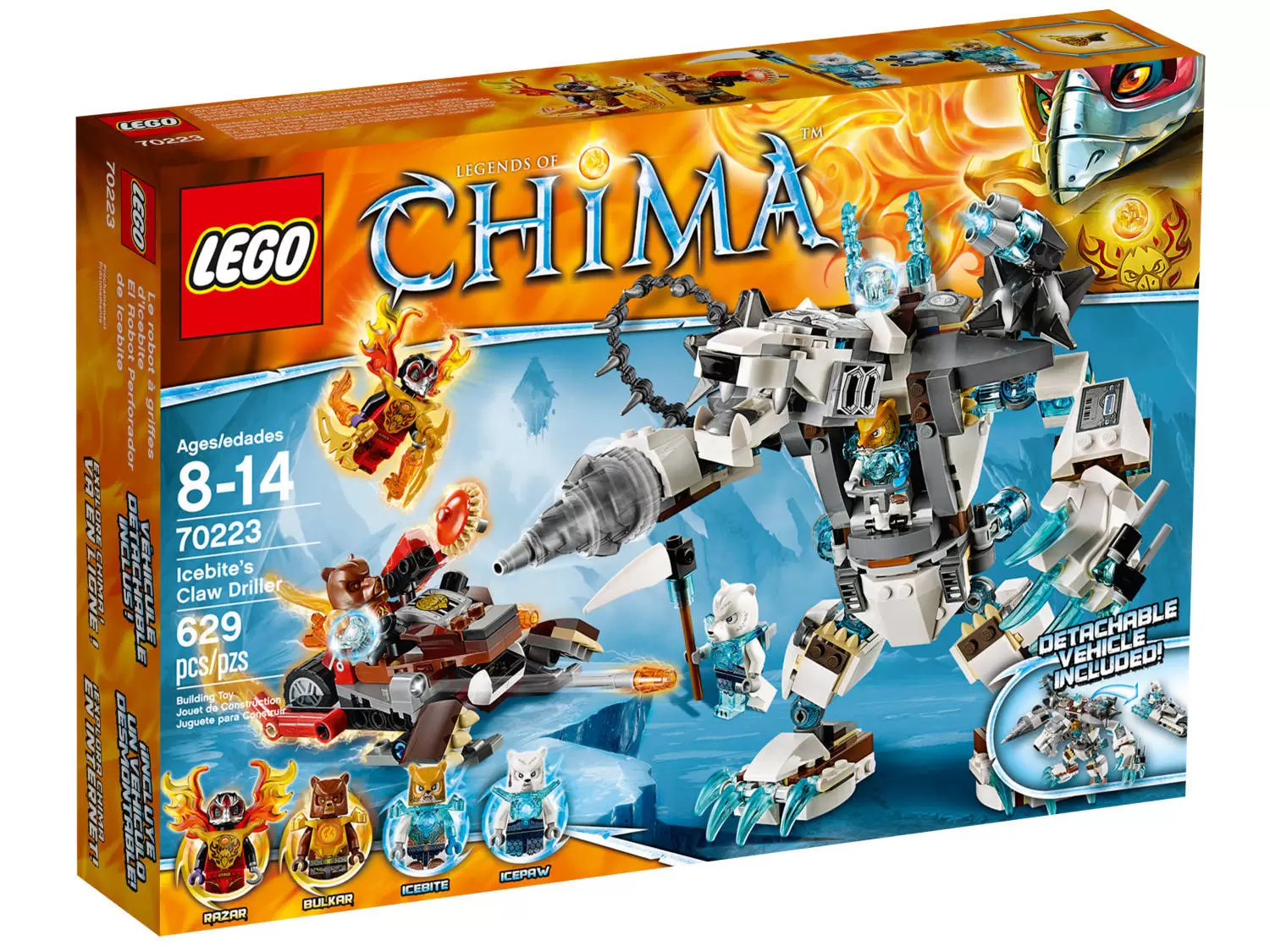 LEGO Legends of Chima - Icebite\'s Claw Driller