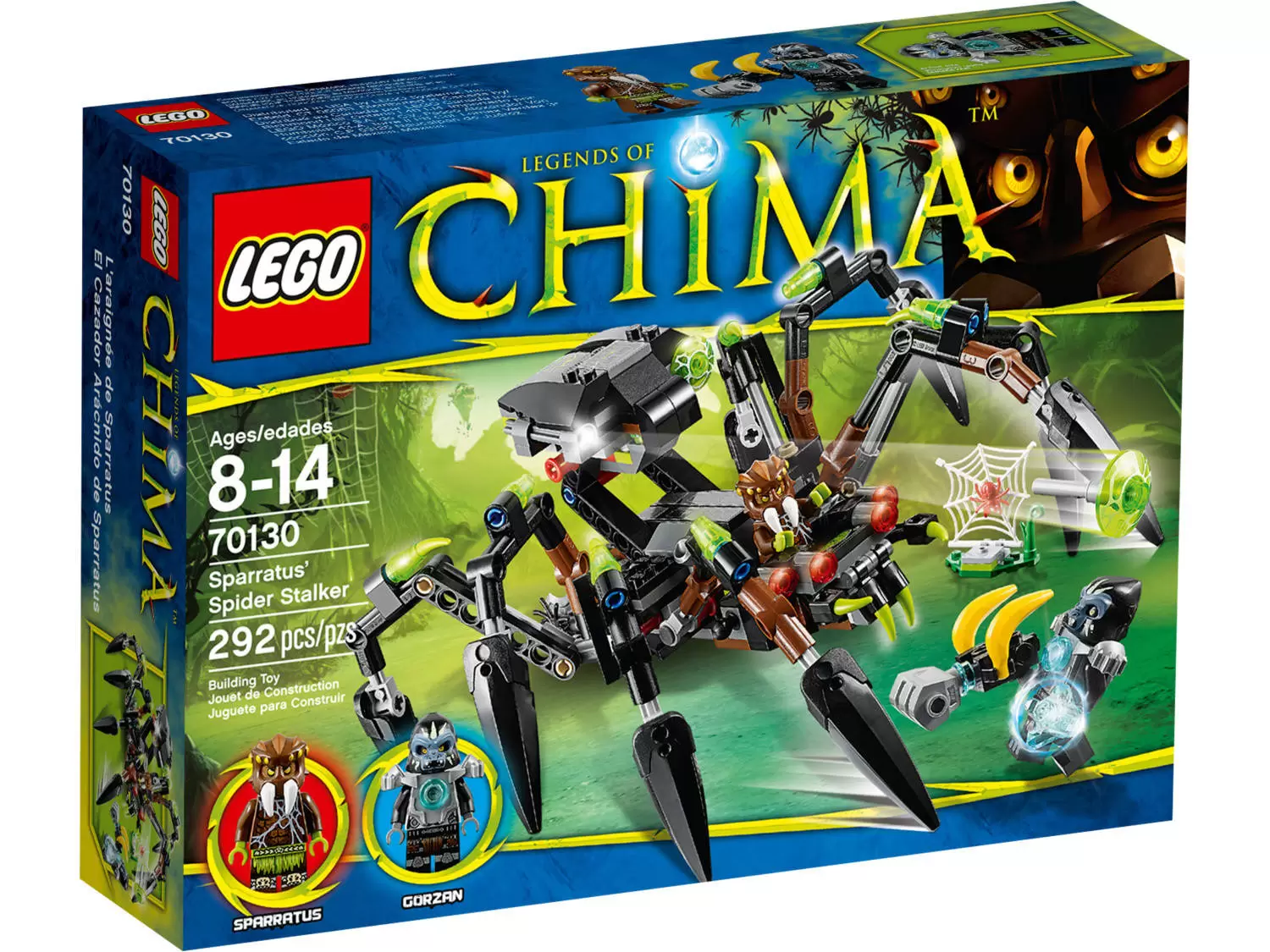 LEGO Legends of Chima - Le Tank Araignée De Sparratus