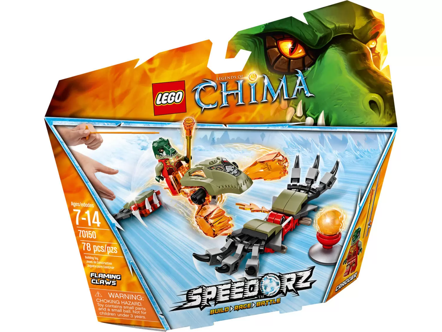 LEGO Legends of Chima - Flaming Claws