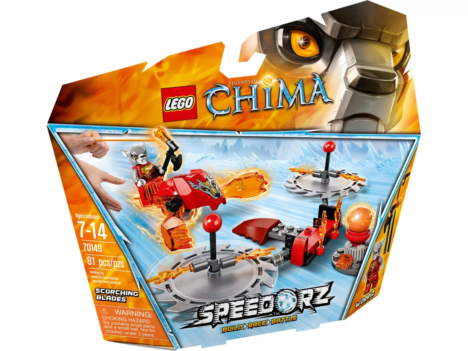 LEGO Legends of Chima - Les Lames De Feu