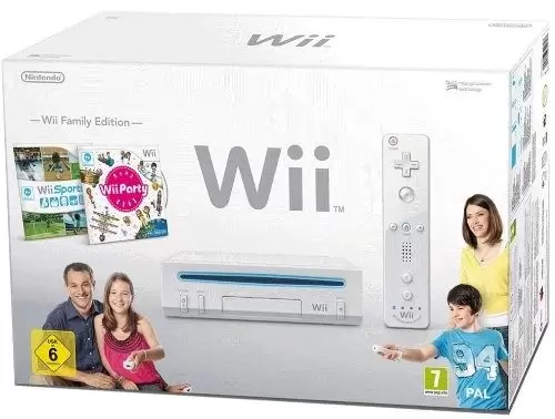 Matériel Wii - Console  Wii blanche - Family Edition