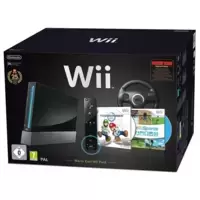 Console Wii noire + Mario kart Wii + Wii Sport
