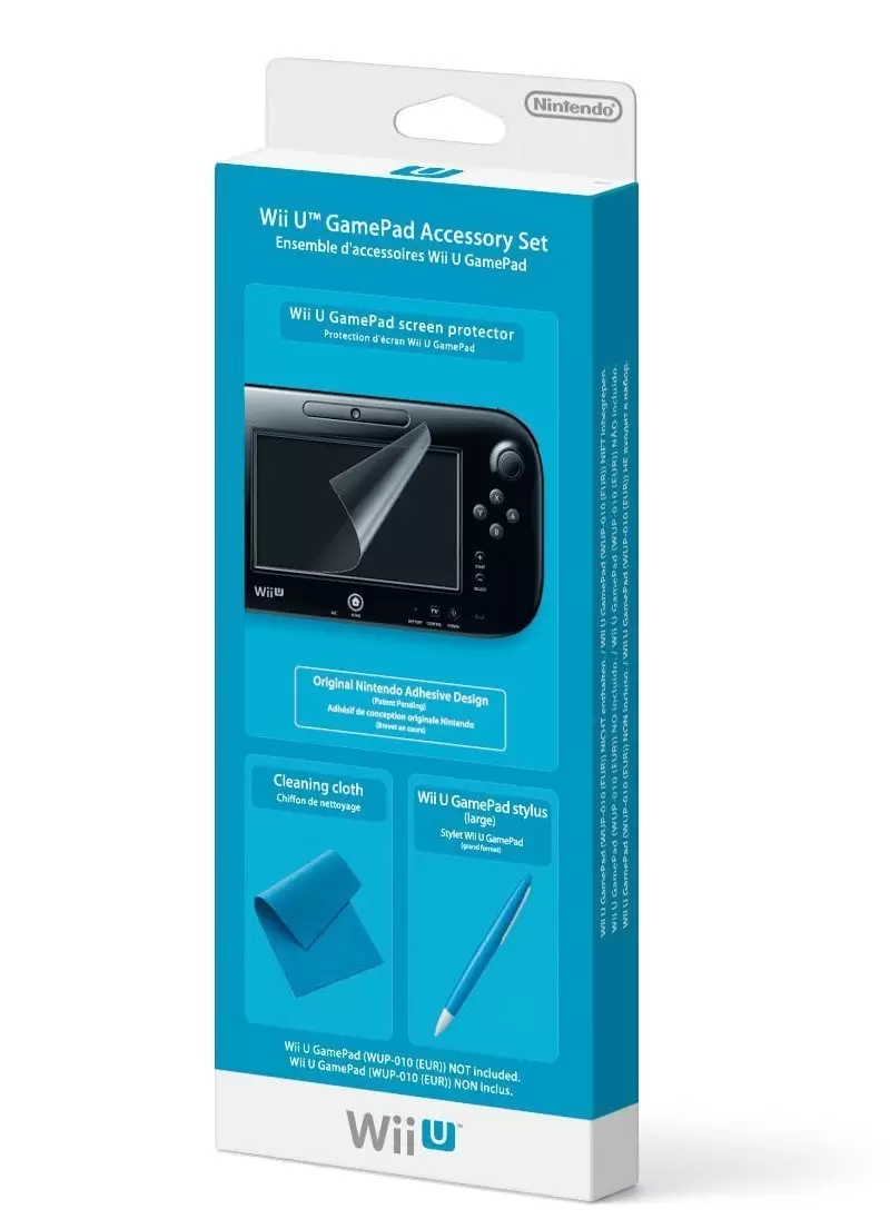 Wii U Stuff - Wii U GamePad Accessory Set