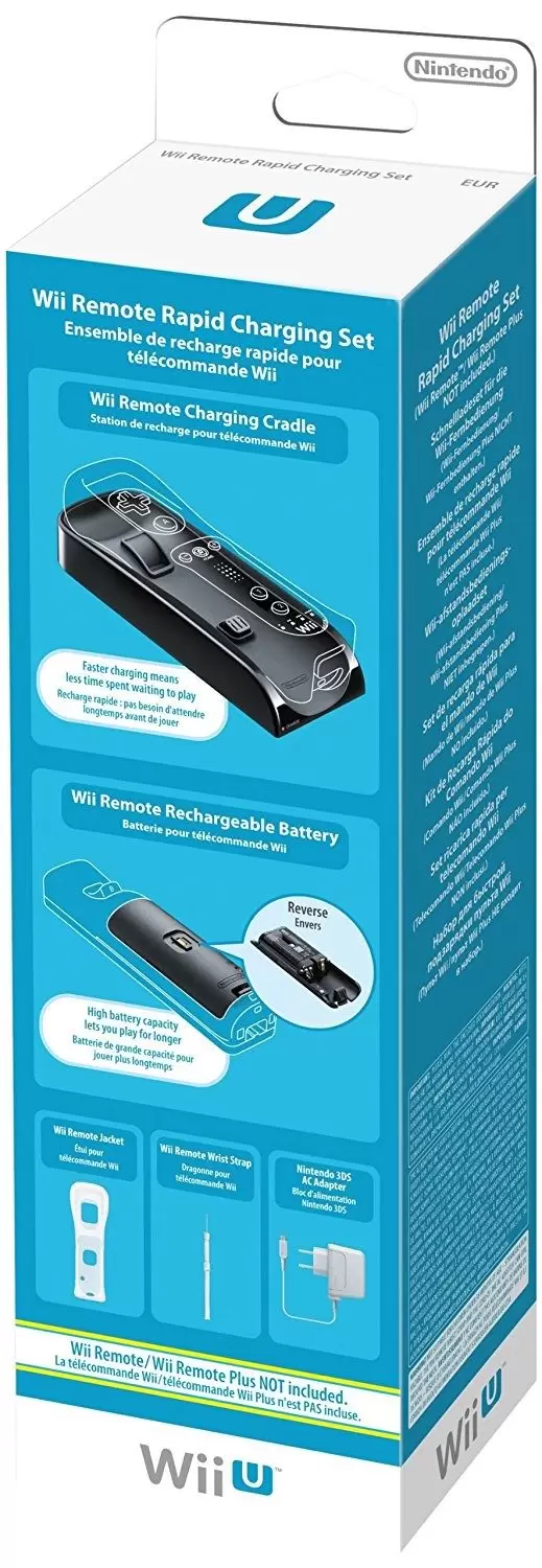 Wii U Stuff - Wii Remote Rapid Charging Set