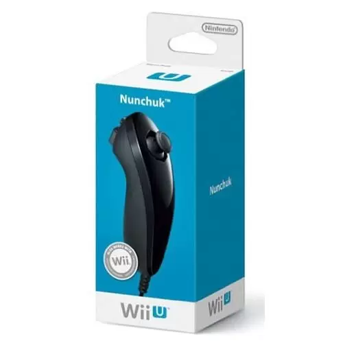 Wii U Stuff - Black Nunchuk for Nintendo Wii U