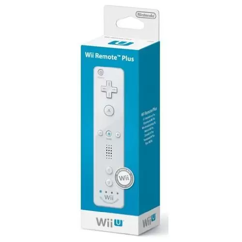 Matériel Wii U - Manette Wiimote Plus Blanche pour Nintendo Wii U
