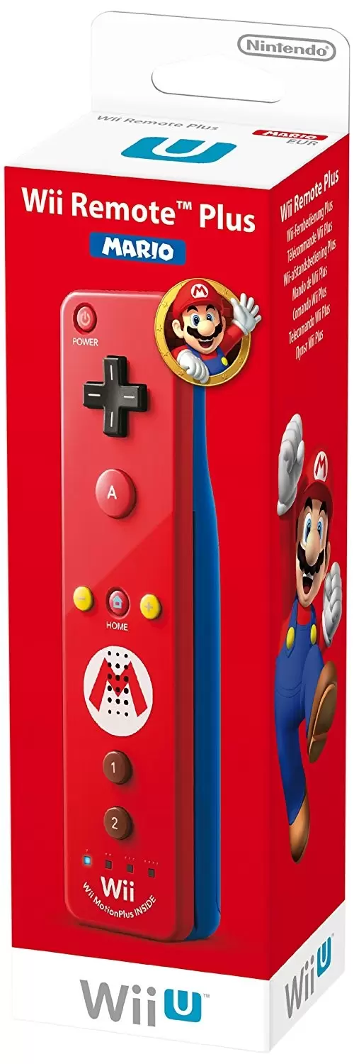 Wii U Stuff - Wii Remote Plus - Mario