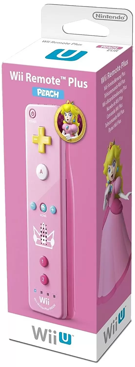Matériel Wii U - Télécommande Wii U Plus - Princesse Peach