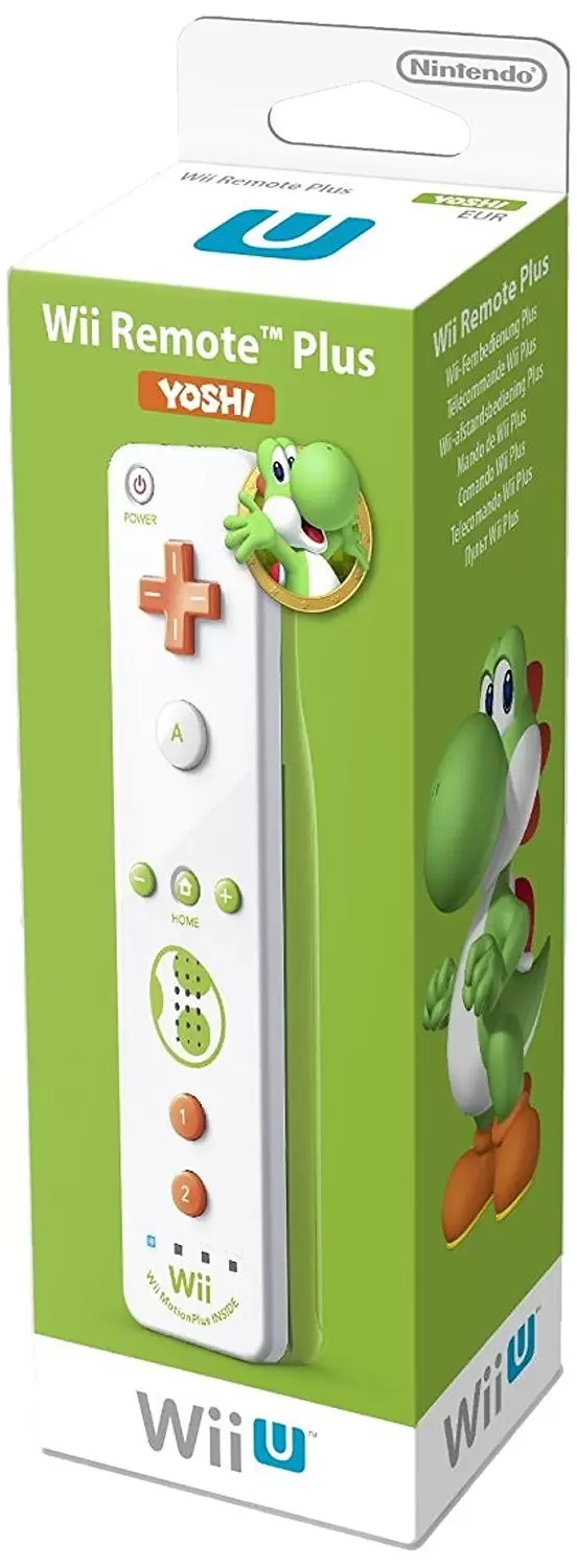 Matériel Wii U - Télécommande Wii U Plus - Yoshi