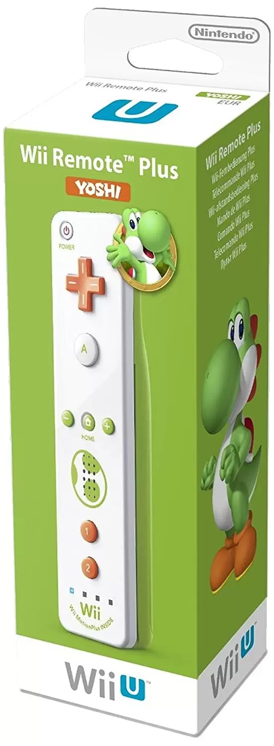 Wii U Stuff - Wii Remote Plus - Yoshi