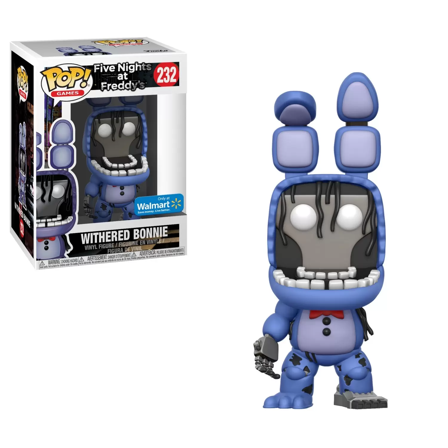 undskylde Produktion Valg Five Nights At Freddy's - Withered Bonnie - POP! Games action figure 232