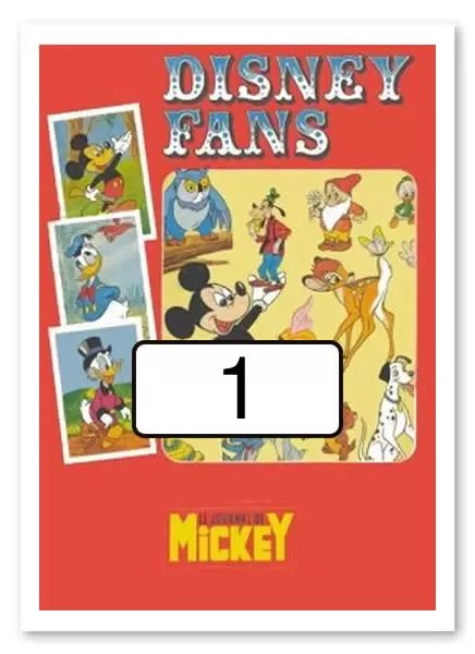Disney Fans - Le journal de Mickey - Image n°1
