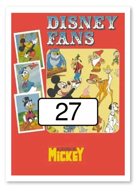 Disney Fans - Le journal de Mickey - Image n°27