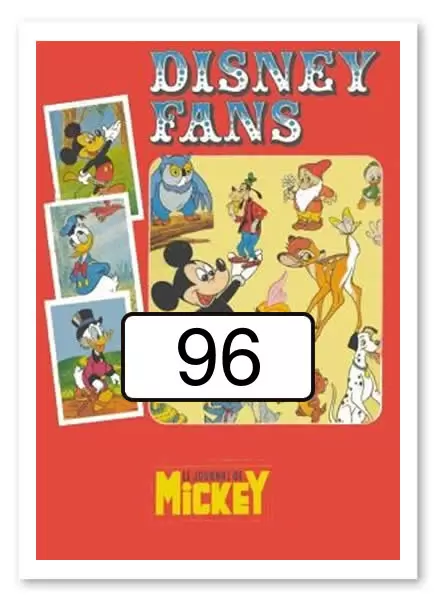 Disney Fans - Le journal de Mickey - Image n°96