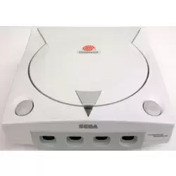 Console Dreamcast Blanche Logo Rouge