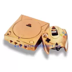 Dreamcast Console Gold