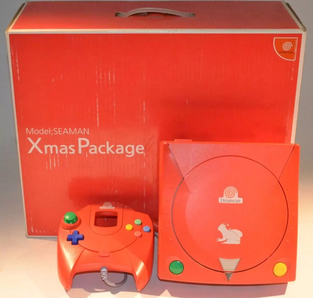Dreamcast Stuff - Dreamcast Console Seaman Xmas Package