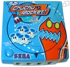 Dreamcast Stuff - Dreamcast Console Top Airbush ChuChu Rocket Promo