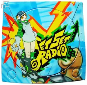 Matériel Dreamcast - Console Dreamcast Top Airbush Jet Set Radio Promo