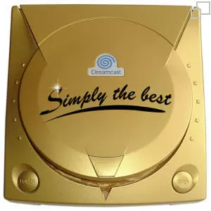 Dreamcast Stuff - Dreamcast Console Top Airbush Simply The Best Promo