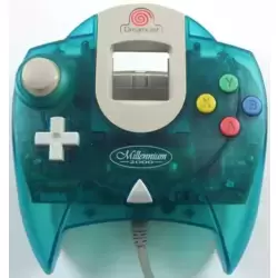 Dreamcast Controller Millenium 2000 Aqua Blue