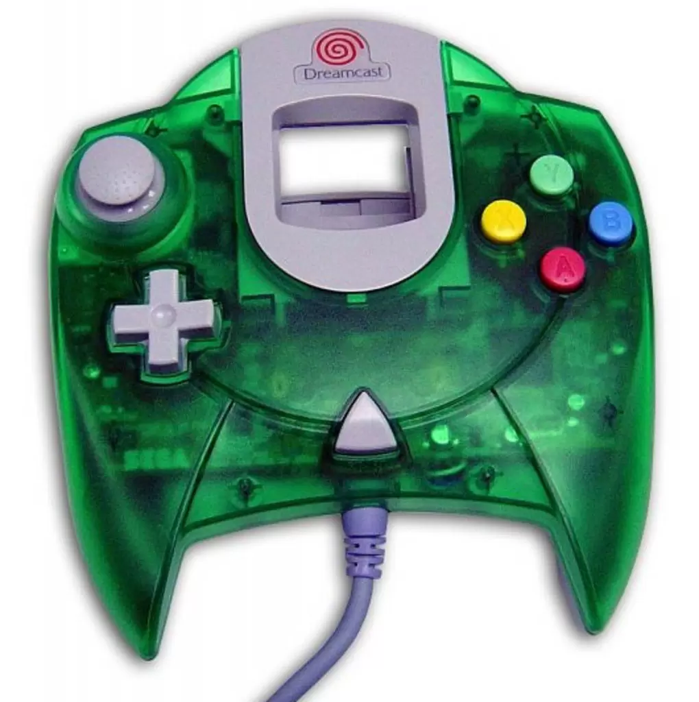 Matériel Dreamcast - Manette Dreamcast Transparent Dark Green