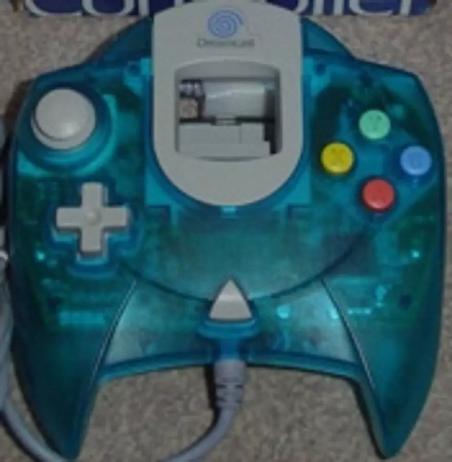 Dreamcast Stuff - Dreamcast Controller Transparent Light Blue