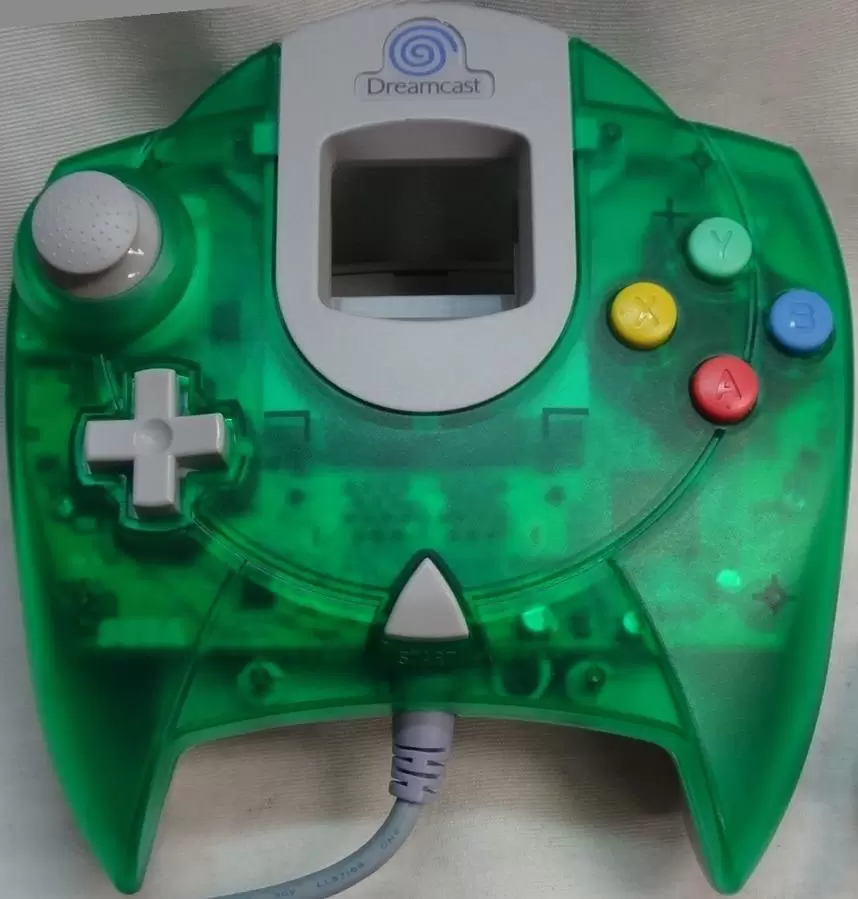 Dreamcast Stuff - Dreamcast Controller Transparent Light Green
