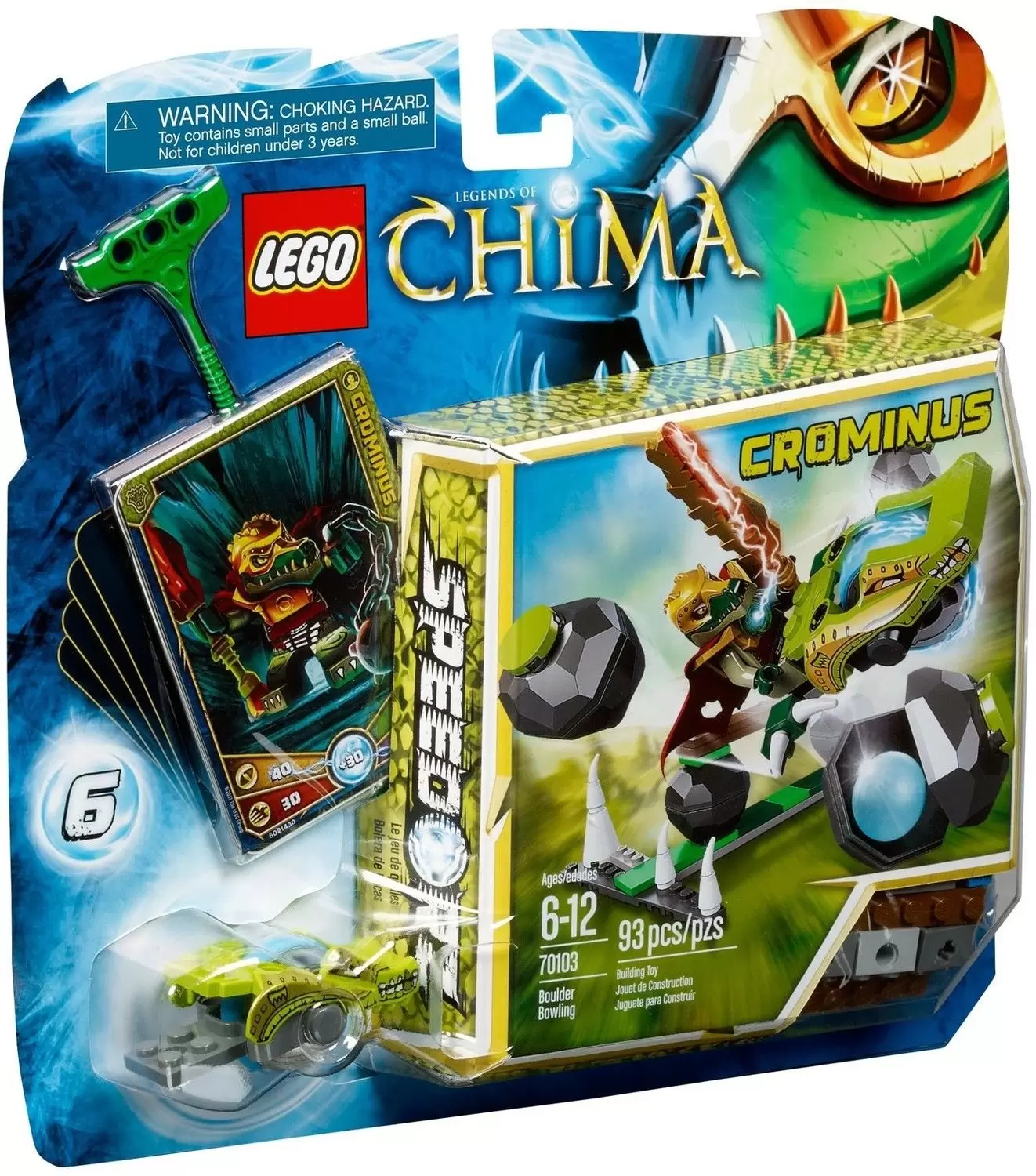 LEGO Legends of Chima - Bowling de Rochers