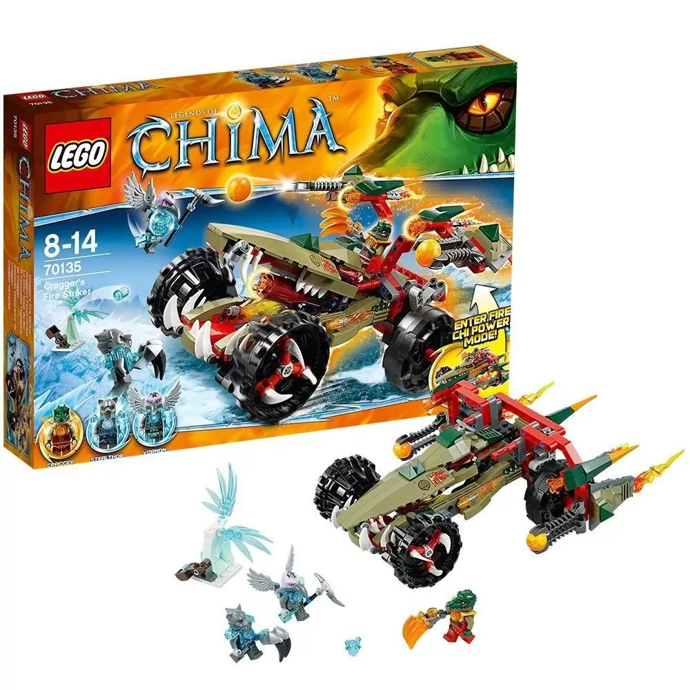 LEGO Legends of Chima - Cragger\'s Fire Striker
