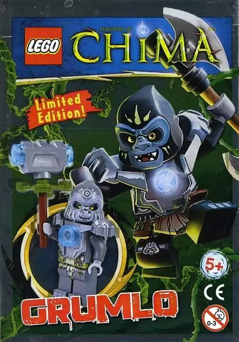 LEGO Legends of Chima - Grumlo minifig