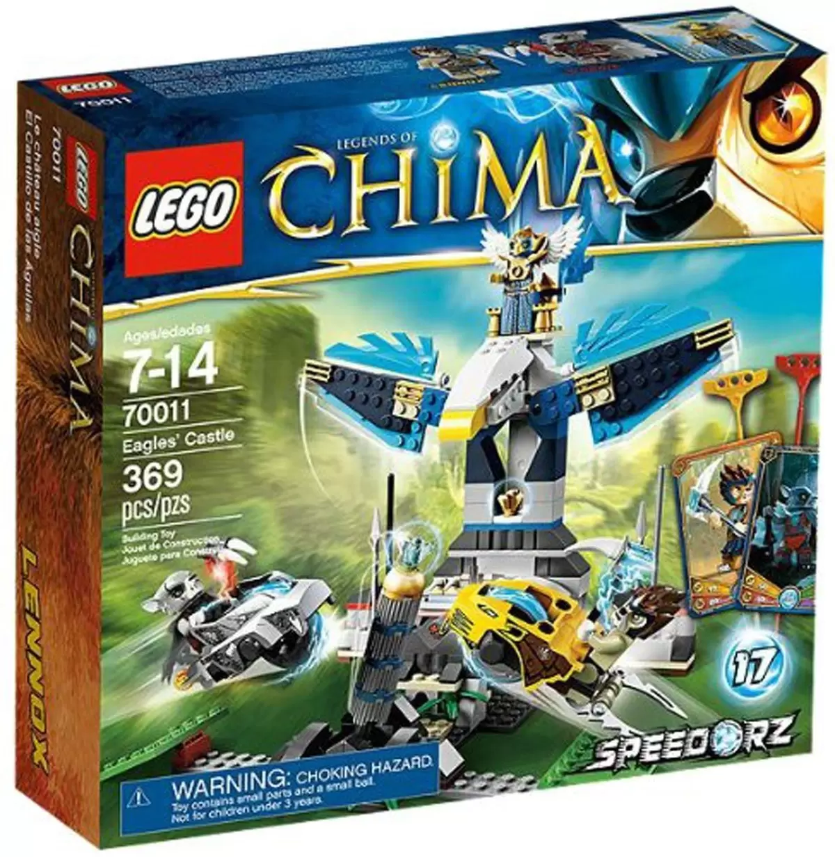 Addiction Sandsynligvis Skeptisk Eagles' Castle - LEGO Legends of Chima set 70011
