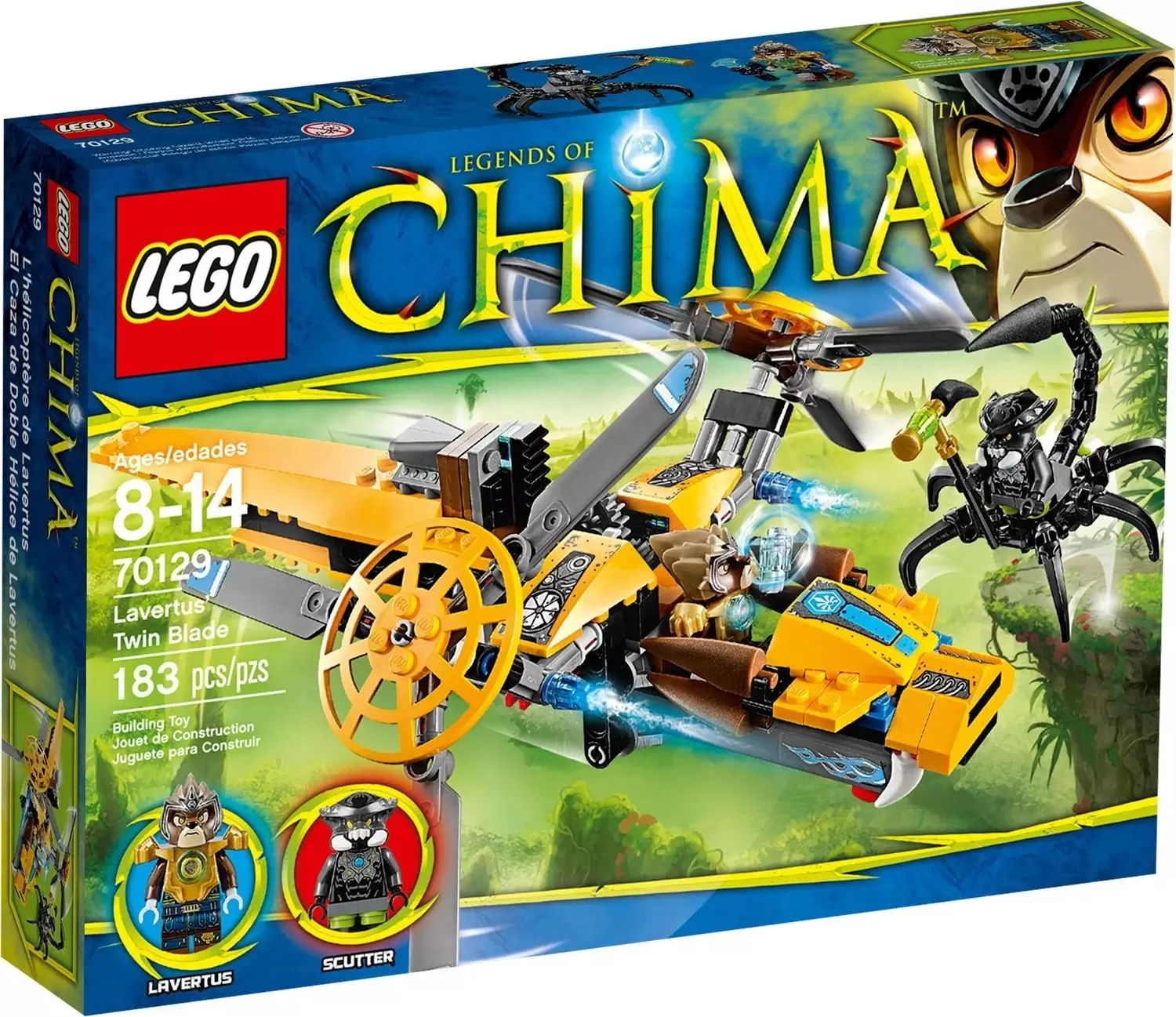 LEGO Legends of Chima - Lavertus\' Twin Blade