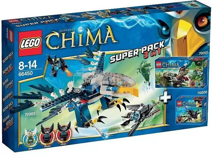 LEGO Legends of Chima - Super Pack 3-in-1