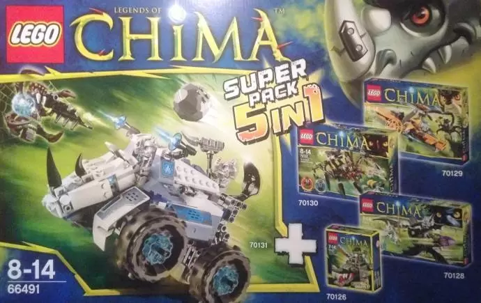 LEGO Legends of Chima - Super Pack 5 in 1