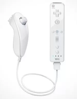 Wii Stuff - Nunchuk + Wiimote (white)