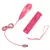 Manette Nunchuk + Wiimote Light Pink pour Nintendo Wii