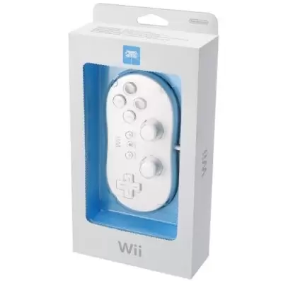 Matériel Wii - Wii Classic Controller Blanc