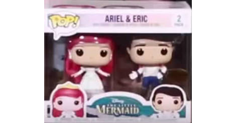 funko pop ariel y eric