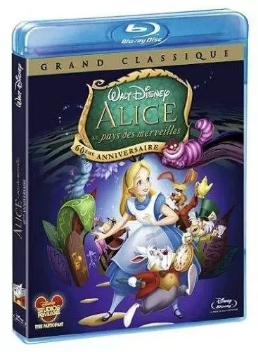 Les grands classiques de Disney en Blu-Ray - Alice aux pays des merveilles