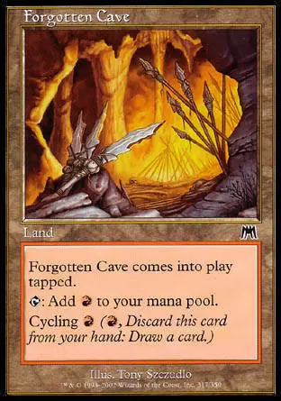 Onslaught - Caverne oubliée