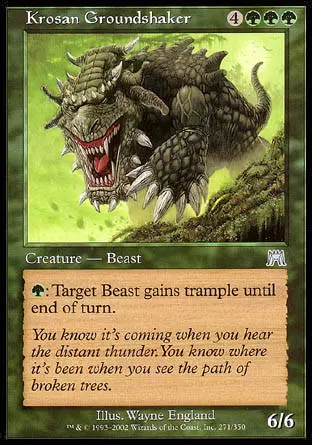 Onslaught - Trembleterre krosian