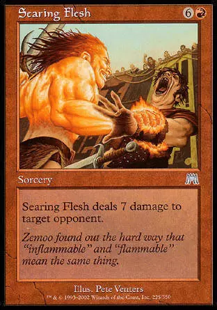 Onslaught - Chair brûlée