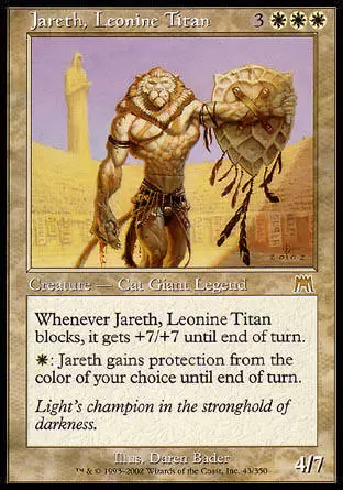 Onslaught - Jareth, titan léonin