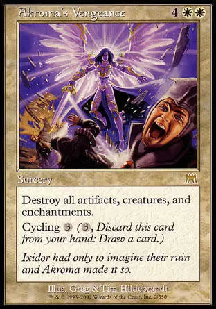 Onslaught - Vengeance selon Akroma